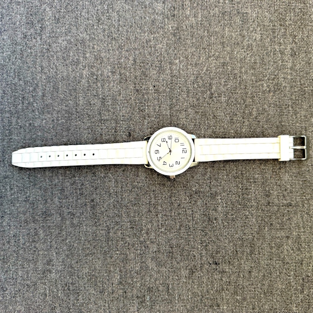 White Wrist Watch